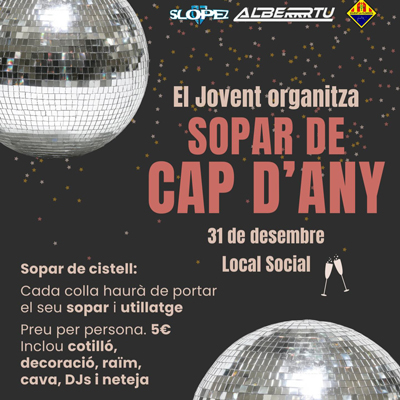 Revetlla de Cap d'Any a La Floresta, 2025