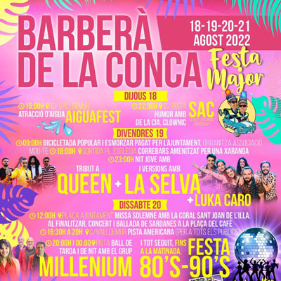 Festa Major de Barberà de la Conca 2022