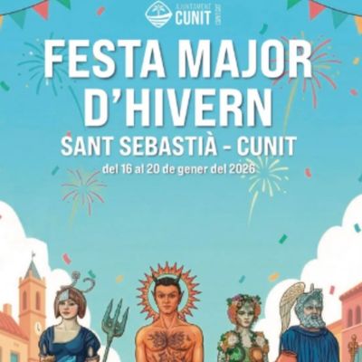 Festa Major d'Hivern a Cunit 2026, Festa Major d'Hivern a Cunit, Cunit, 2026, Sant Sebastià, 
