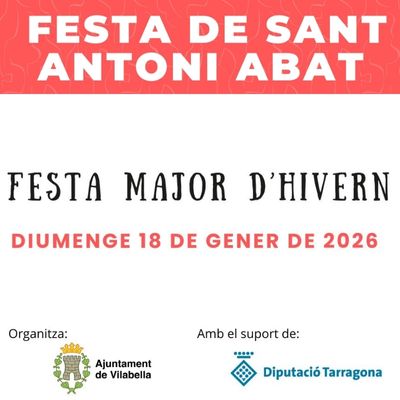Festa Major d'Hivern de Vilabella 2026, Festa Major d'Hivern de Vilabella, Vilabella, 2026