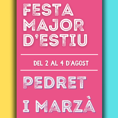 Festa Major d'estiu de Pedret i Marzà 2024