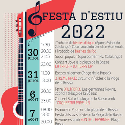 Festa d'estiu de la Pobla de Montornès 2022