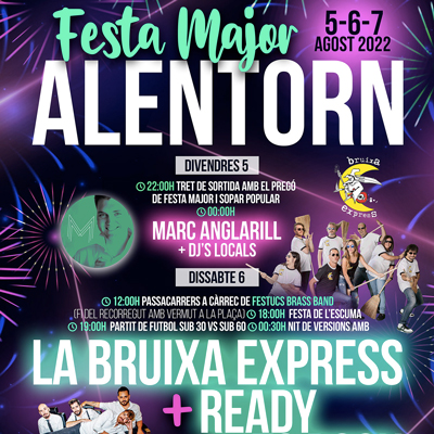 Festa Major d'Alentorn, ARtesa de Segre, 2022