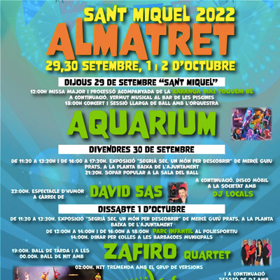 Festa Major d'Almatret, 2022