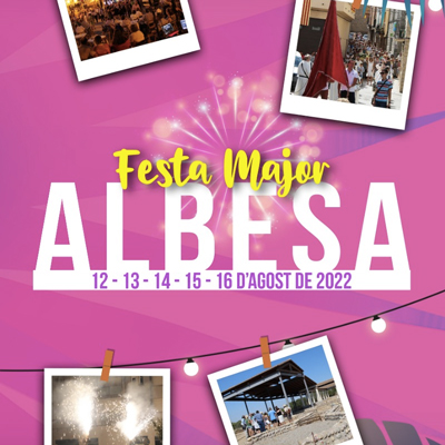 Festa Major d'Albesa, 2022