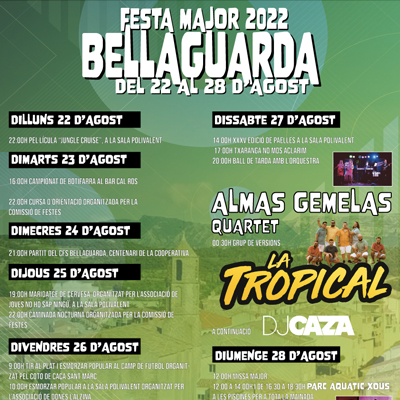 Festa Major de Bellaguarda, 2022