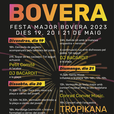 Festa Major de Maig a Bovera, 2023