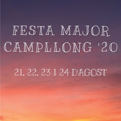 Festa major de Campllong, 2020