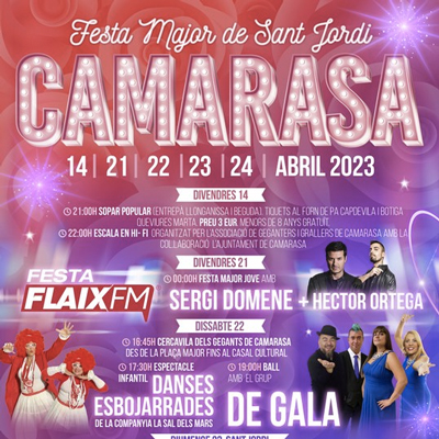 Festa Major de Sant Jordi a Camarasa, 2023