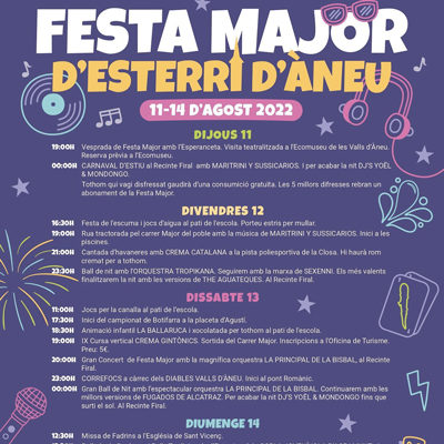 Festa Major d'Esterri d'Àneu, 2022