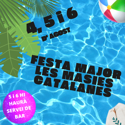 Festa Major de les Masies Catalanes, L'Albiol, 2023