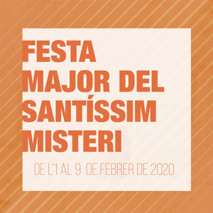 Festa Major del Santíssim Misteri a cervera, 2020