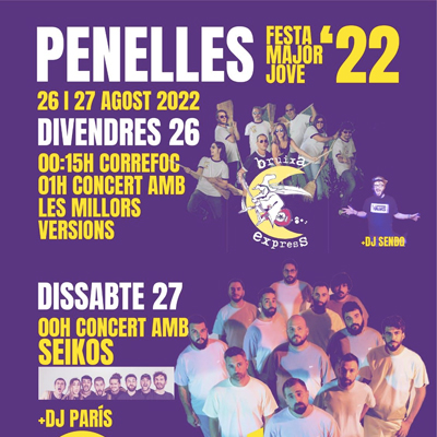 Festa Major Jove de Penelles, 2022