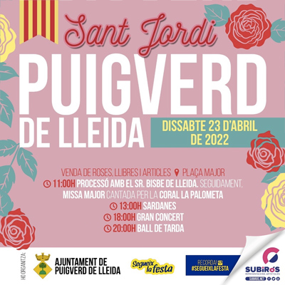 Festa Major de Sant Jordi a Puigverd de Lleida, 2022