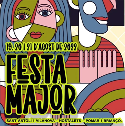 Festa Major de Sant Antolí i Vilanova, Hotalets, Pomar i Birançó, Ribera d'Ondara, 2022