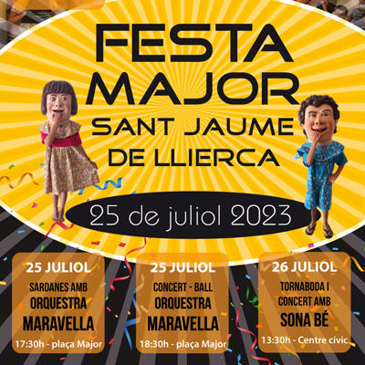 Festa Major de Sant Jaume de Llierca, 2023