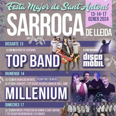 Festa Major de Sant Antoni a Sarroca de Lleida, 2024