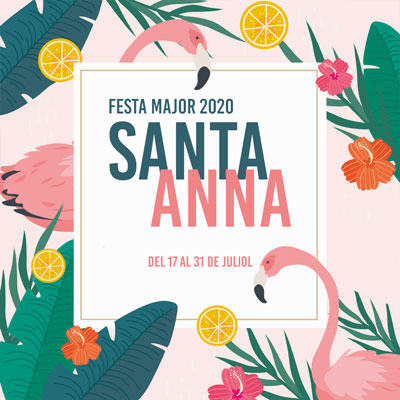 Festa Major a Castellvell del Camp, Santa Anna, 2020