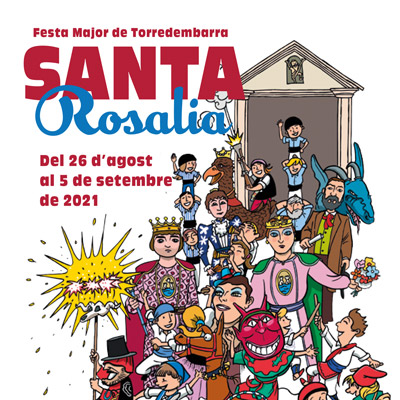 Festa Major de Torredembarra, Santa Rosalia, 2021