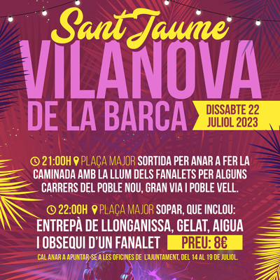 Festa Major de Vilanova de la Barca, 2023