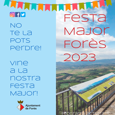 Festa Major de Forès, 2023