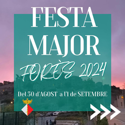 Festa Major de Forès, 2024