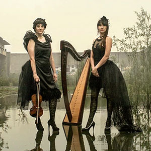 Formiga i Cigale, duet format per Anna Amigó i Eva Genniaux