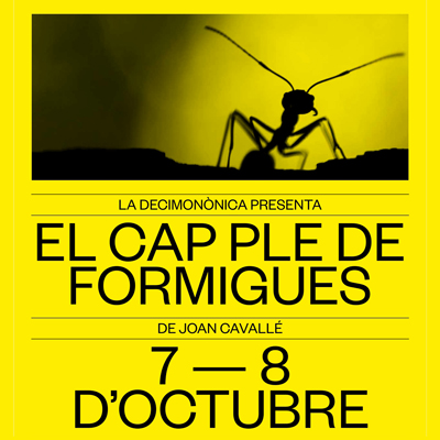 Espectacle 'El cap ple de formigues', de Joan Cavallé