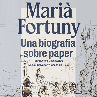 Exposició 'Una biografia sobre paper', dibuixos de Marià Fortuny Marsal