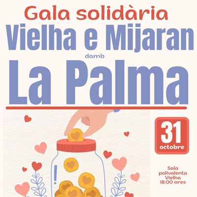 Gala solidària per La Palma a Vielha, 2021