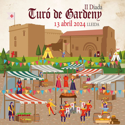 Diada del Castell de Gardeny, Lleida, 2024 