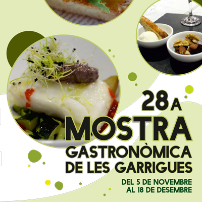 28a Mostra Gastronòmica de les Garrigues, 2022