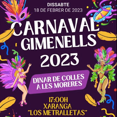 Carnaval a Gimenells, 2023