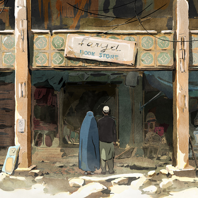 Pel·lícula d'animació 'Las golondrinas de Kabul'