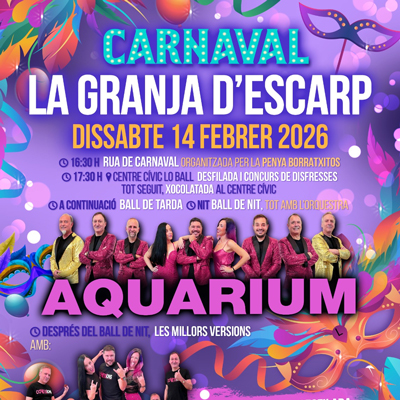 Carnaval de La Granja d'Escarp, 2026