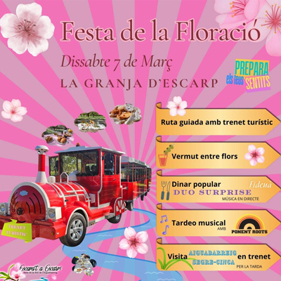 Festa de la Floració de La Granja d'Escarp, 2026