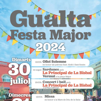 Festa Major de Gualta, 2024