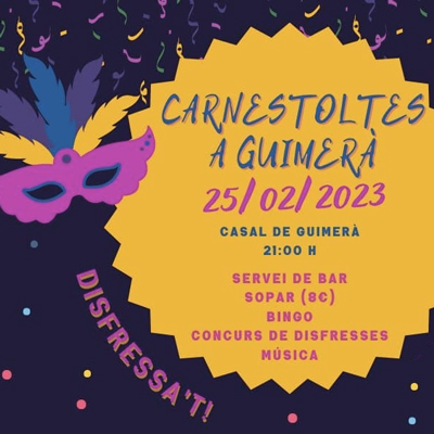 Carnaval a Guimerà, 2023