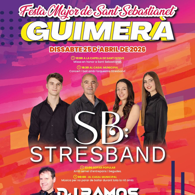 Festa Major de Sant Sebastianet a Guimerà, 2026