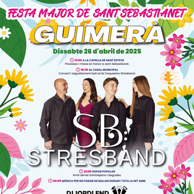 Festa Major de Sant Sebastianet a Guimerà, 2025