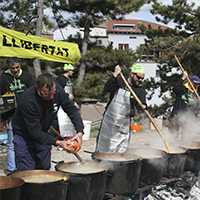 Una imatge de la Festa de la Guixa a Isona