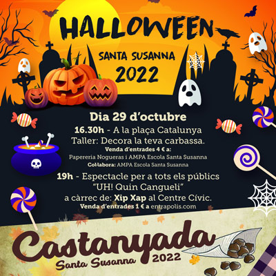 Halloween i Castanyada a Santa Susanna 2022