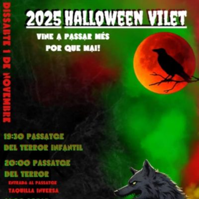 Halloween Vilet 2025, Sant Martí de Riucorb, Vall del Corb, Halloween Vilet, 