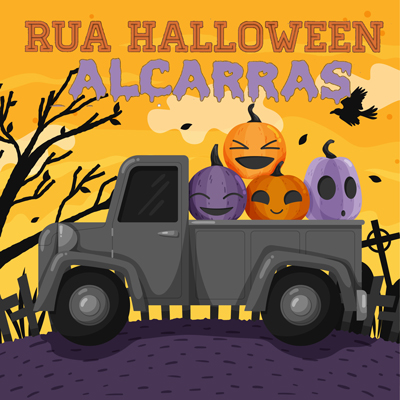 Rua de Halloween a Alcarràs, Castanyada, 2023
