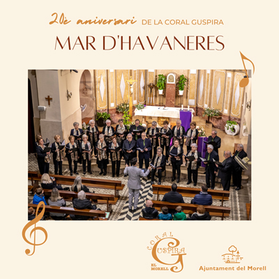 Concert de la Coral Guspira del Morell, al Teatre Auditori del Morell, 2023