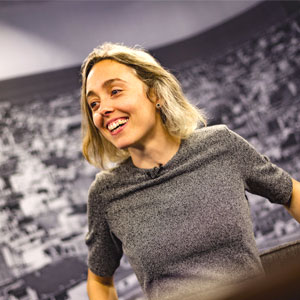 Íngrid Guardiola, professora, productora, realitzadora i especialista en cultura audiovisual