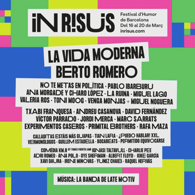 In Risus, Festival d’Humor de Barcelona, 2022