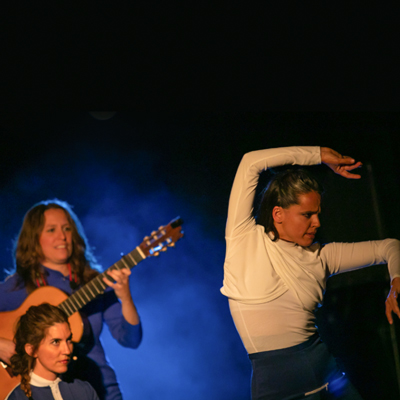 3Lab (flamenco acústic), laboratoria flamenco, Aina Nuñez, Isabelle Laudenbach, Cristina López