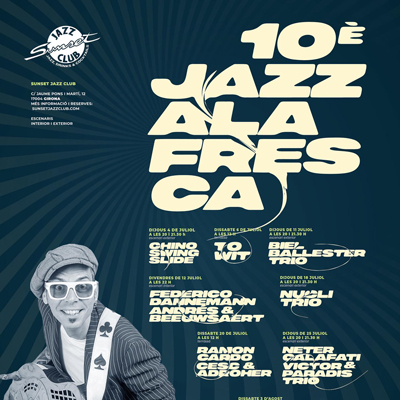 10è Jazz a la Fresca, Sunset Jazz Club, Girona, 2024