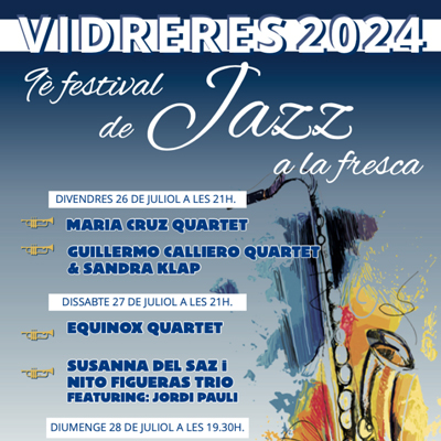 Festival de Jazz a la Fresca a Vidreres, 2024